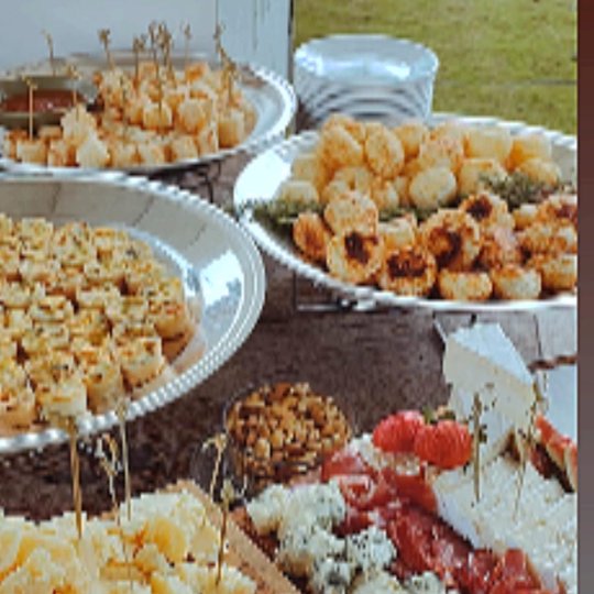 Buffet Terrá montado para um evento