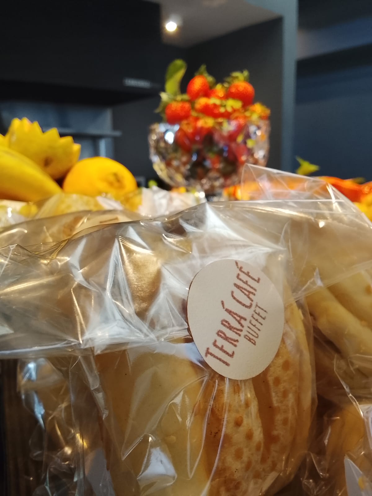 Lanches Terrá embalados individualmente
